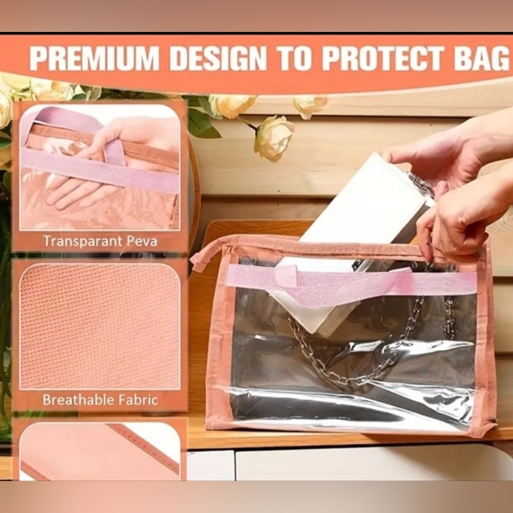 Pink Storage Dustbag S/M/L Choice Of 1 - Picture 2 of 3